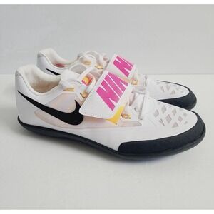 Nike Zoom SD 4 Track Throwing Shoes White Mem Size 6 / Women Size 7.5 (W / Bag)
